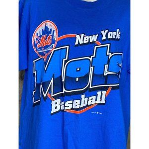 New York Mets baseball 1998 Logo Seven  Medium T shirt